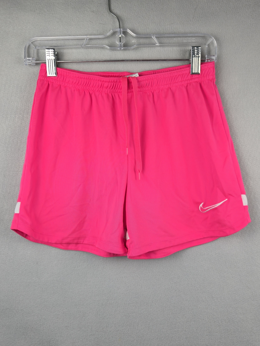 Nike Youth XL Pink Dri-FIT Academy Soccer Shorts Elastic Waist Athletic
